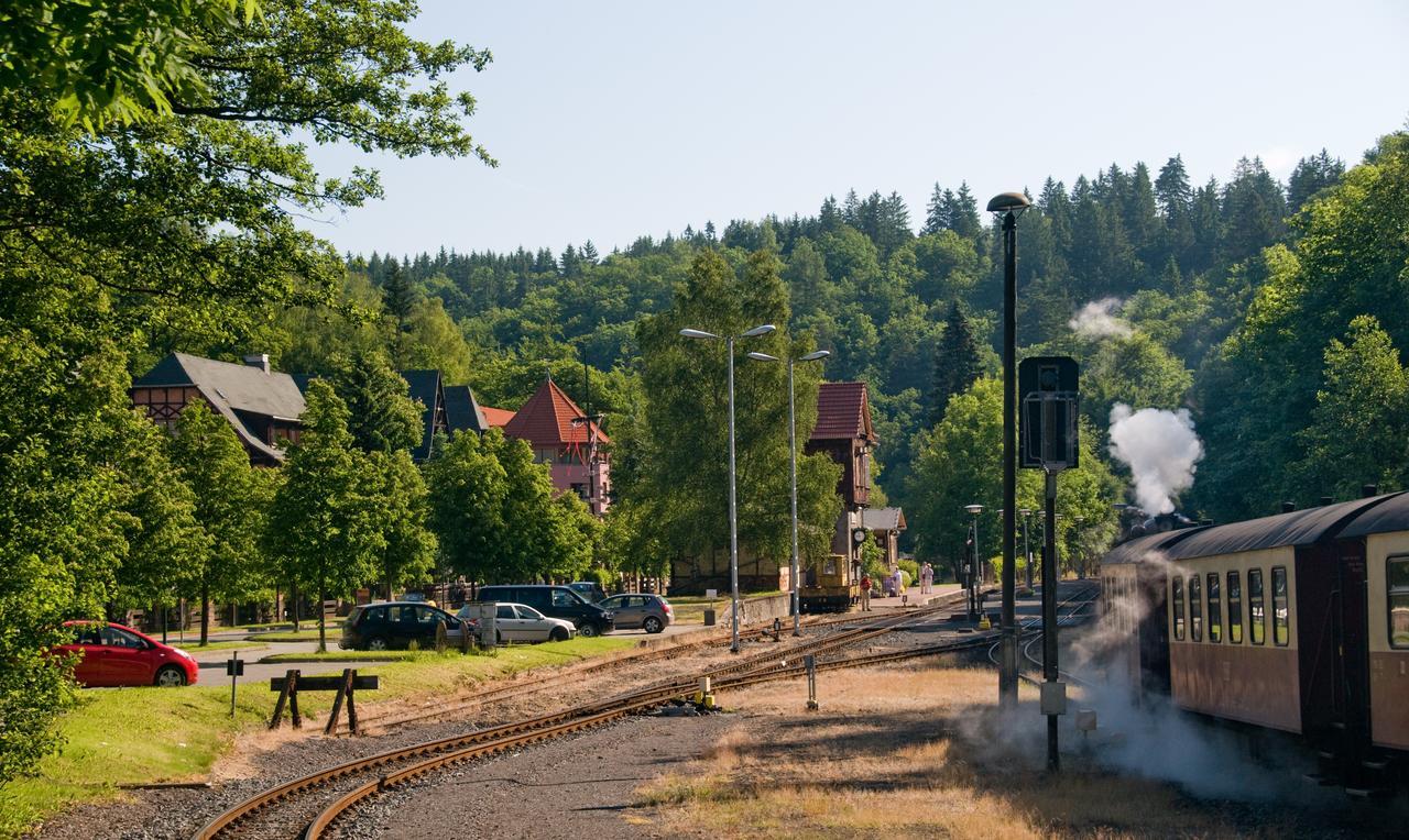 Hotel Habichtstein Alexisbad Eksteriør bilde